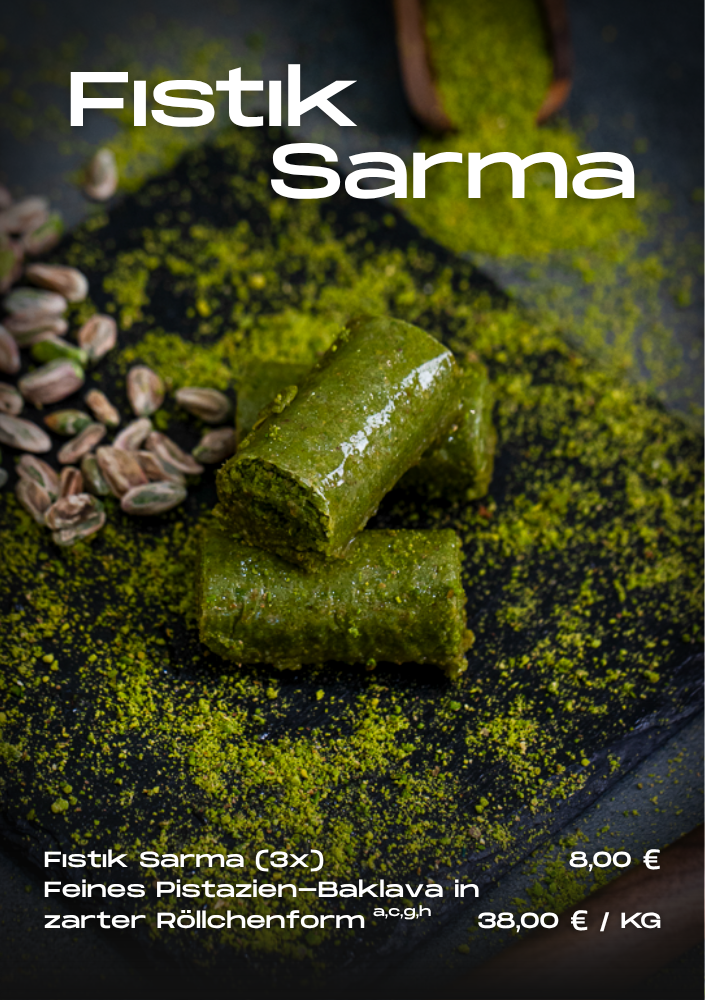 12- Fıstık Sarma